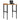 Banc lucru 80x60x(73-99,5) cm lemn masiv acacia dreptunghiular