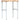 Banc lucru 80x60x(73-99,5) cm lemn masiv acacia dreptunghiular