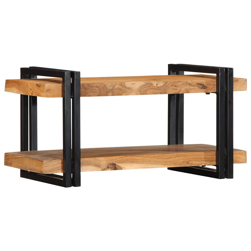 Raft de perete 70x33x35 cm din lemn masiv de salcâm