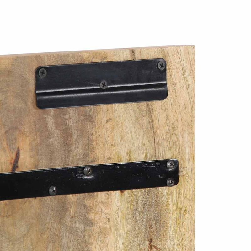 Tăblie de pat 120 cm lemn masiv de mango