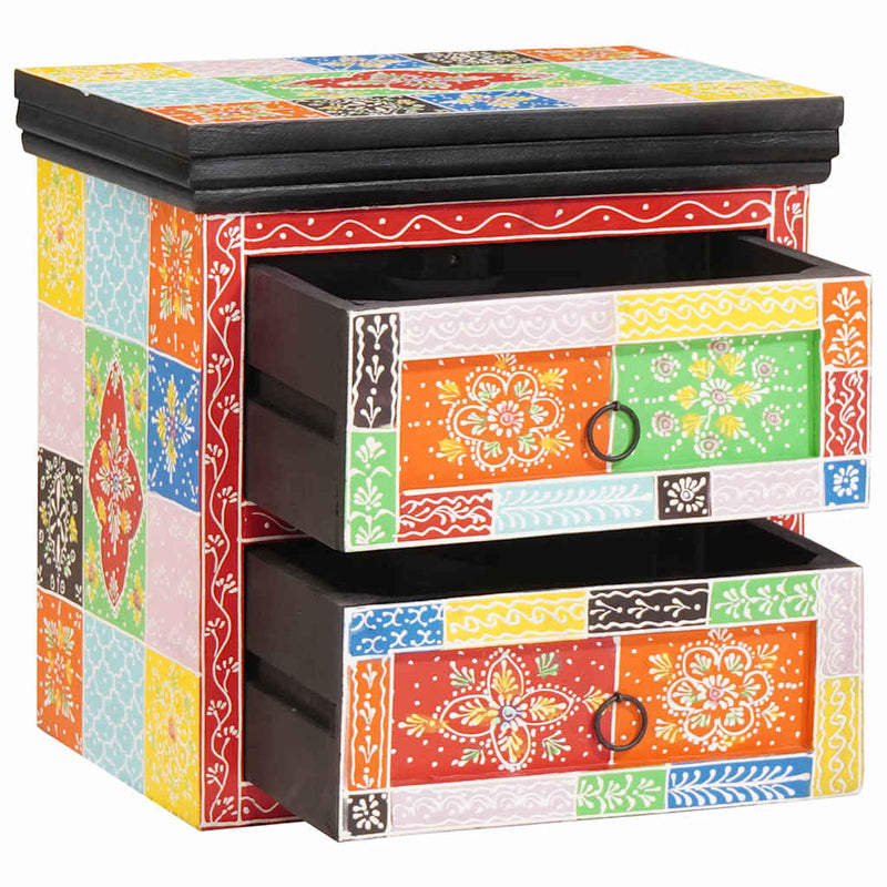 Dulap de noapte 2 buc. Multicolour 40 x 30 x 40 cm