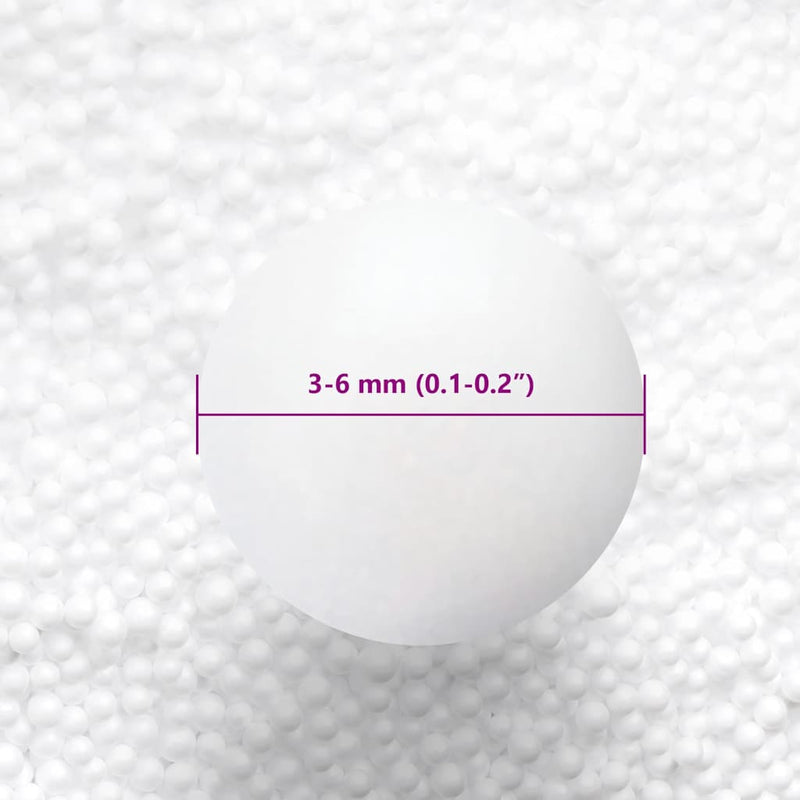 Umplutura pentru beanbag, EPS 100 L, alb, 10 kg/m³