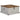 Cufă de depozitare HALDEN alb 91x91x47 cm lemn masiv de pin
