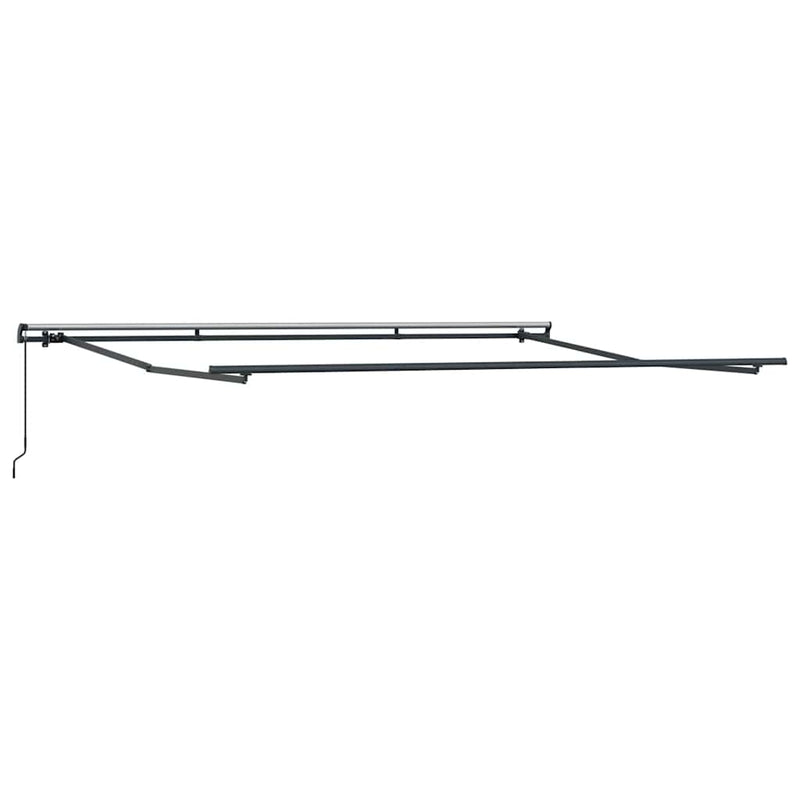 Copertina retractabilă manual, vișiniu, 400x300 cm