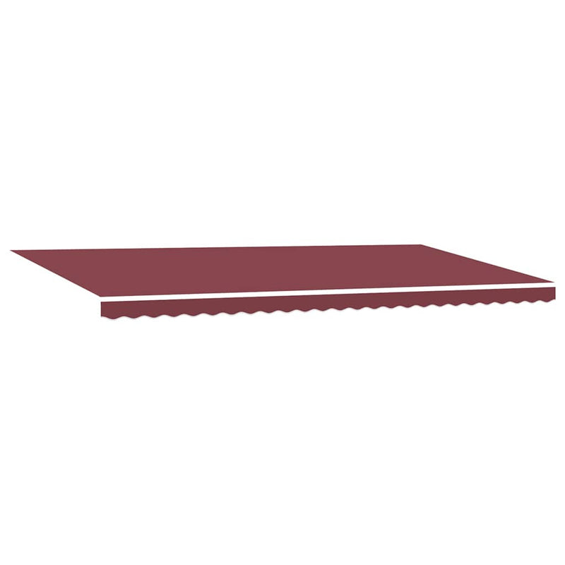 Copertină retractabilă Burgundy 600 × 300 cm Poliester