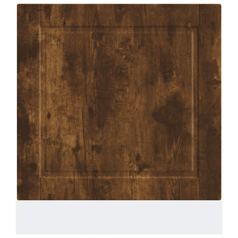 Panou pentru mașină de spălat vase Stejar afumat 60x1,5x57 cm lemn prelucrat