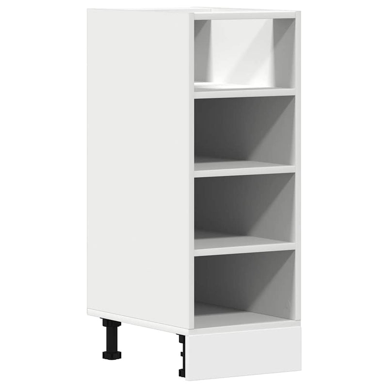 Dulap inferior "Riga" alb 30x44,5x81,5 cm lemn prelucrat