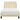 Pat cu saltea, Hanko, crem, 90x200 cm, textil