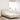 Pat cu saltea, Hanko, crem, 100x200 cm, textil