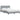 Pat cu saltea, Hanko, gri deschis, 120x200 cm, textil