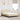 Pat cu saltea, Hanko, crem, 120x200 cm, textil