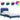 Cadru de pat cu LED fără saltea Albastru 100x200 cm Material