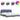 Cadru de pat cu LED fără saltea Gri închis 200x200 cm Material