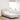 Pat cu saltea, crem, 80x200 cm, textil