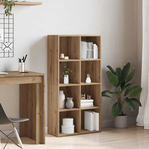 Bibliotecă, stejar artizanal, 66x30x130 cm, lemn prelucrat