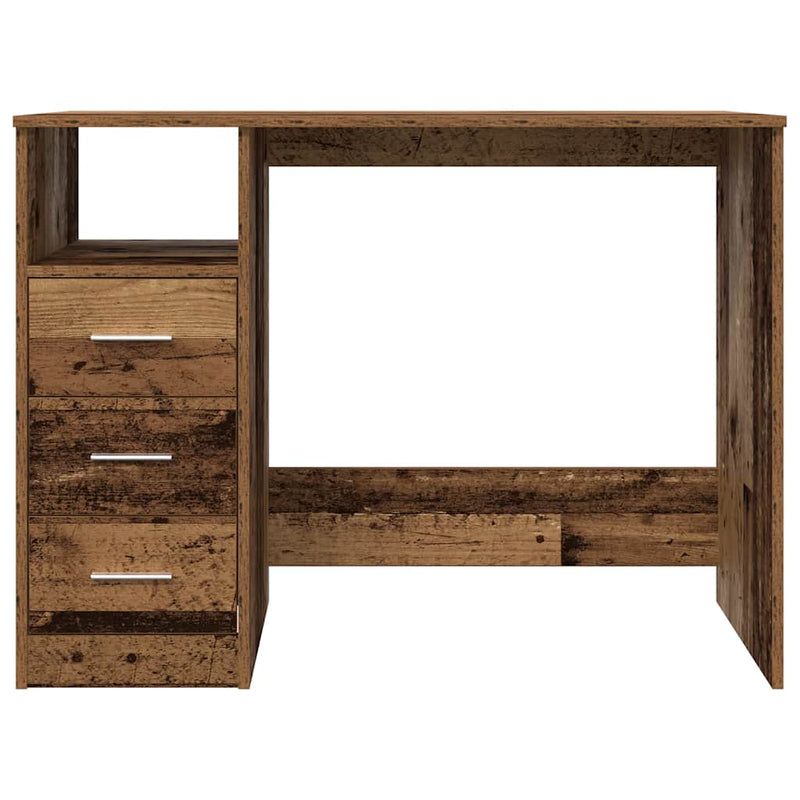 Birou, lemn vechi, 102x50x76 cm, lemn prelucrat