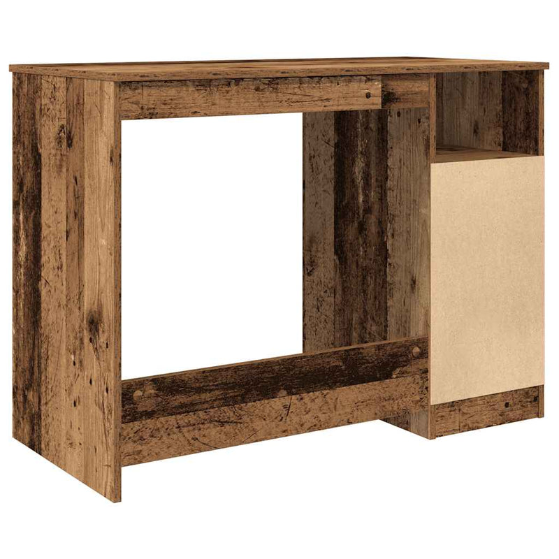 Birou, lemn vechi, 102x50x76 cm, lemn prelucrat