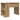 Birou, stejar artizanal, 100x55x75 cm, lemn prelucrat