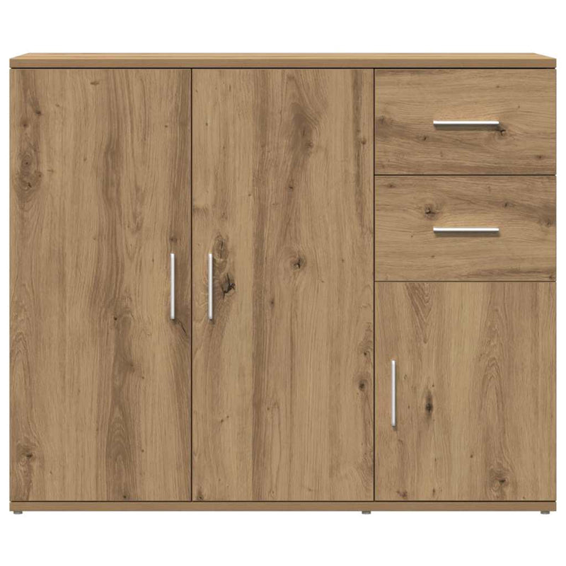 Bufet Stejar Artizanal 91x29,5x75 cm Lemn compozit