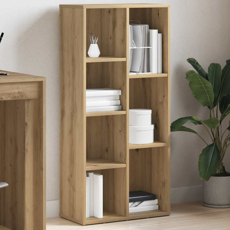 Bibliotecă, stejar artizanal, 50x25x104 cm