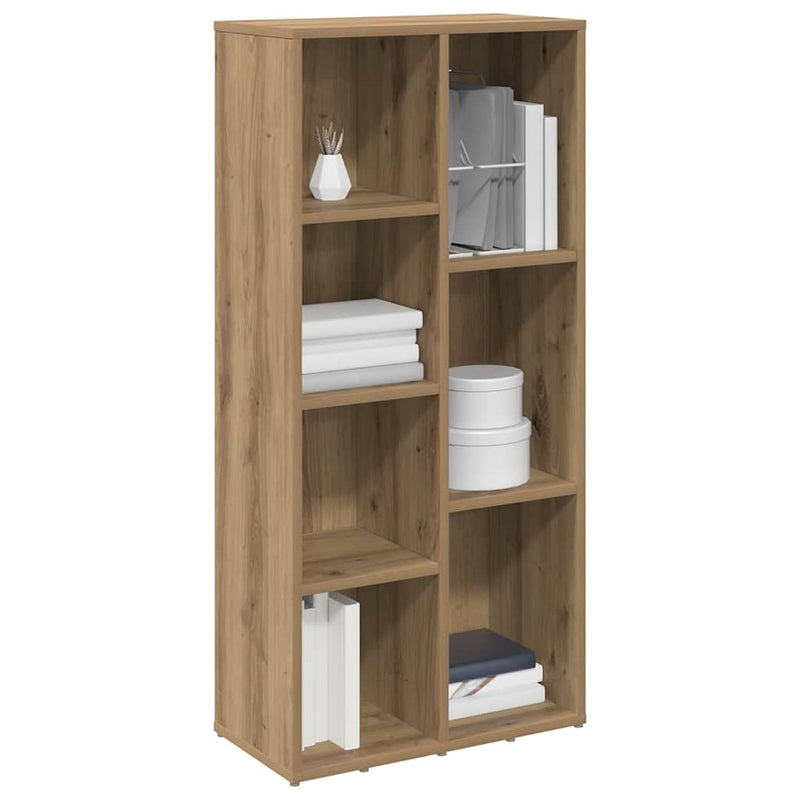 Bibliotecă, stejar artizanal, 50x25x104 cm
