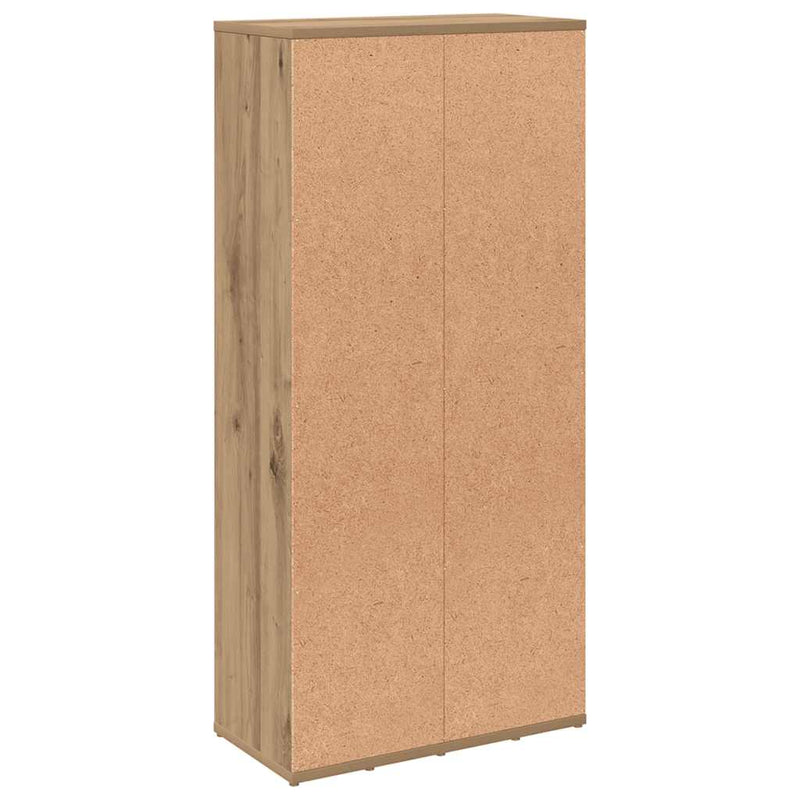 Bibliotecă, stejar artizanal, 50x25x104 cm