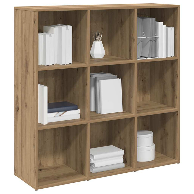 Bibliotecă, stejar artizanal, 98x29x97,5 cm