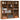 Dulap CD-uri, lemn vechi, 100x23x89,5 cm, lemn prelucrat