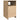 Dulap cu sertar, stejar artizanal, 40x50x76 cm, lemn prelucrat