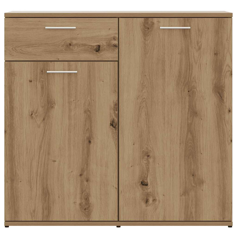 Dulap, stejar artizanal, 80x36x75 cm, lemn prelucrat