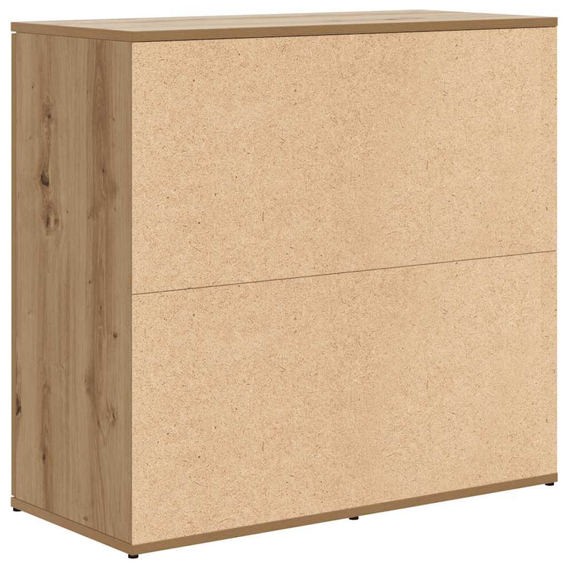 Dulap, stejar artizanal, 80x36x75 cm, lemn prelucrat