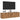 Dulap TV perete, stejar artizanal, 120x30x30 cm, lemn prelucrat