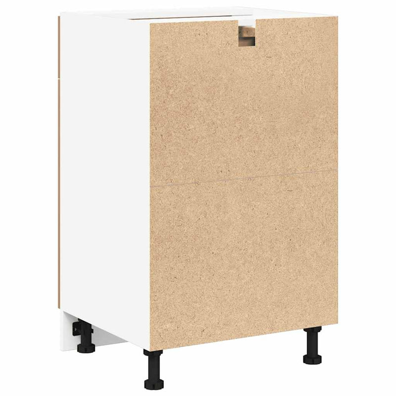 Dulap inferior cu sertar “Lyon” stejar artizanal, 50x46x81,5 cm
