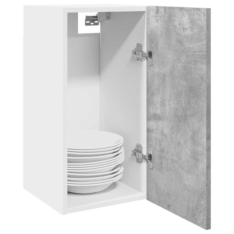 Dulap suspendat “Lyon”, gri beton, 30x31x60 cm, PAL