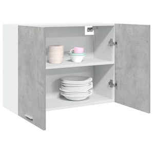 Dulap suspendat “Lyon”, gri beton, 80 x 31 x 60 cm, PAL