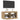 Dulap TV cu LED stejar artizanal 90x35x40 cm lemn prelucrat