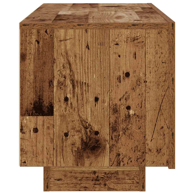 Dulap TV, lemn vechi, 100x35x40 cm, lemn prelucrat