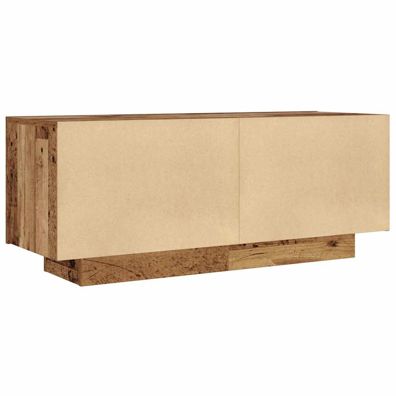 Dulap TV, lemn vechi, 100x35x40 cm, lemn prelucrat