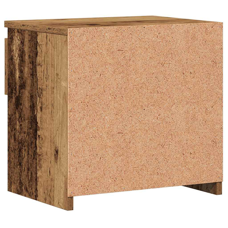 Noptiere 2 buc. Lemn vechi 40x30x39 cm Lemn prelucrat