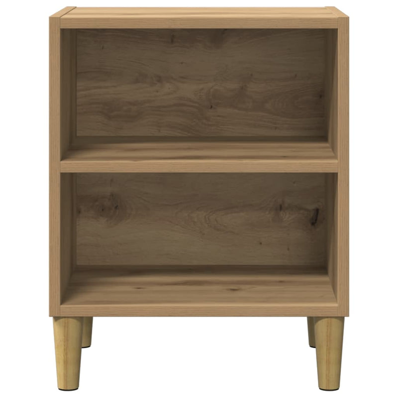 Noptiera Stejar artizanal 40x30x50 cm Lemn prelucrat