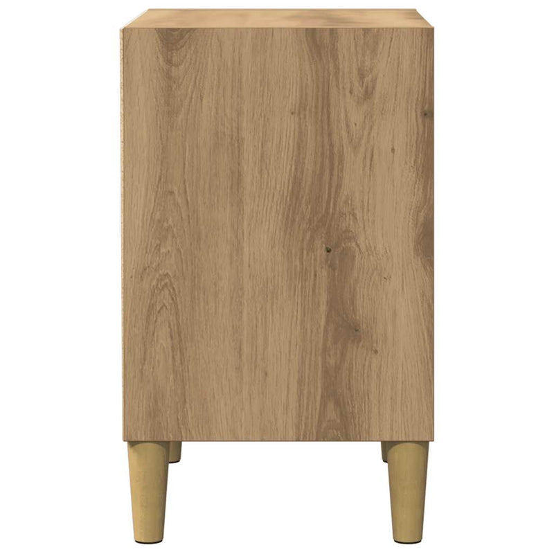 Noptiera Stejar artizanal 40x30x50 cm Lemn prelucrat