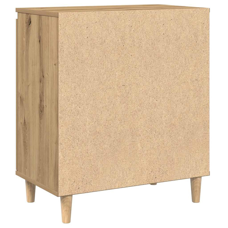 Bufetă Stejar artizanal 60x35x70 cm Lemn prelucrat