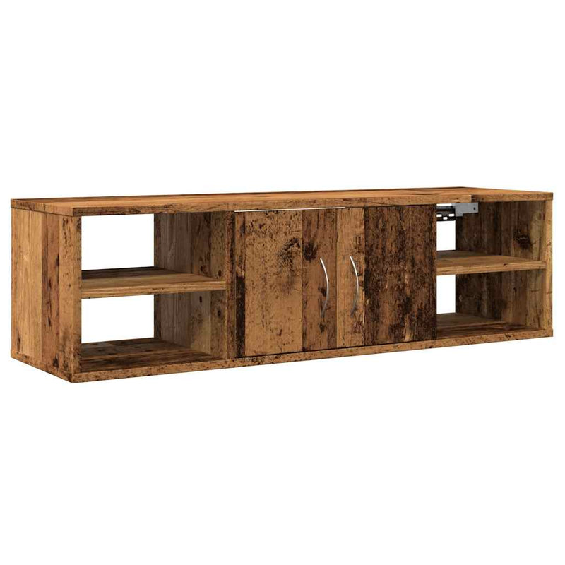 Dulap de perete, lemn învechit, 101x30x29 cm, lemn prelucrat