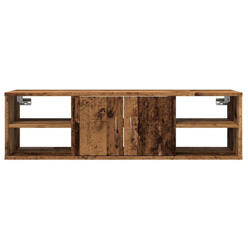 Dulap de perete, lemn învechit, 101x30x29 cm, lemn prelucrat