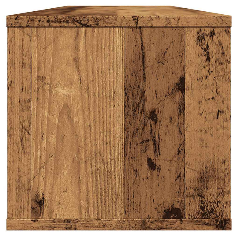 Dulap de perete, lemn învechit, 101x30x29 cm, lemn prelucrat