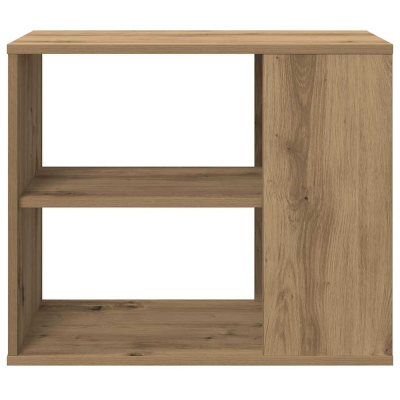 Dulap lateral, stejar artizanal, 60x30x50 cm, lemn prelucrat