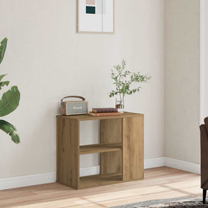 Dulap lateral, stejar artizanal, 60x30x50 cm, lemn prelucrat