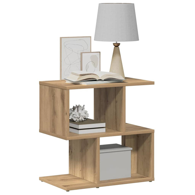 Noptiere 2 buc. stejar artizanal 50x30x51,5 cm lemn prelucrat
