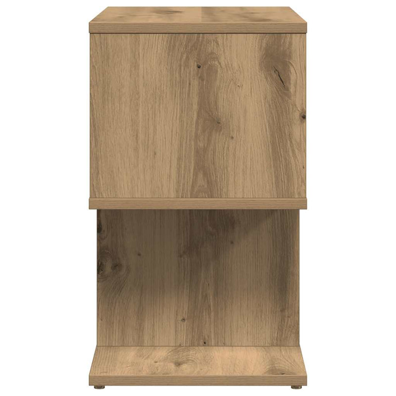 Noptiere 2 buc. stejar artizanal 50x30x51,5 cm lemn prelucrat
