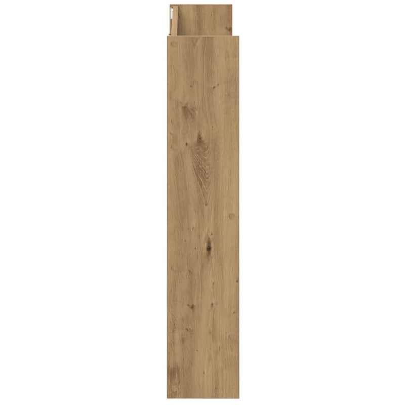 Pantofar perete, stejar artizanal, 80x18x90 cm, lemn prelucrat